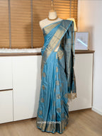 Soft Silk Saree - Pastel Blue
