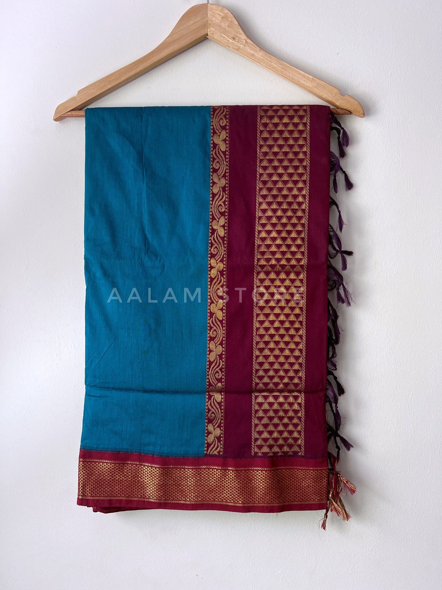 Madurai Silk Cotton - RamarPaachi&Maroon