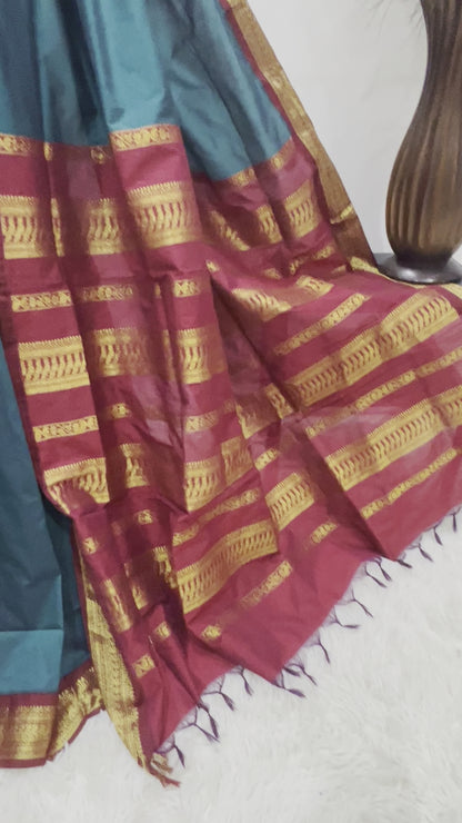 Madurai Silk Cotton - RamarPaachi&Kumkum