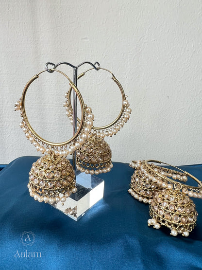 Hoop Jhumkas