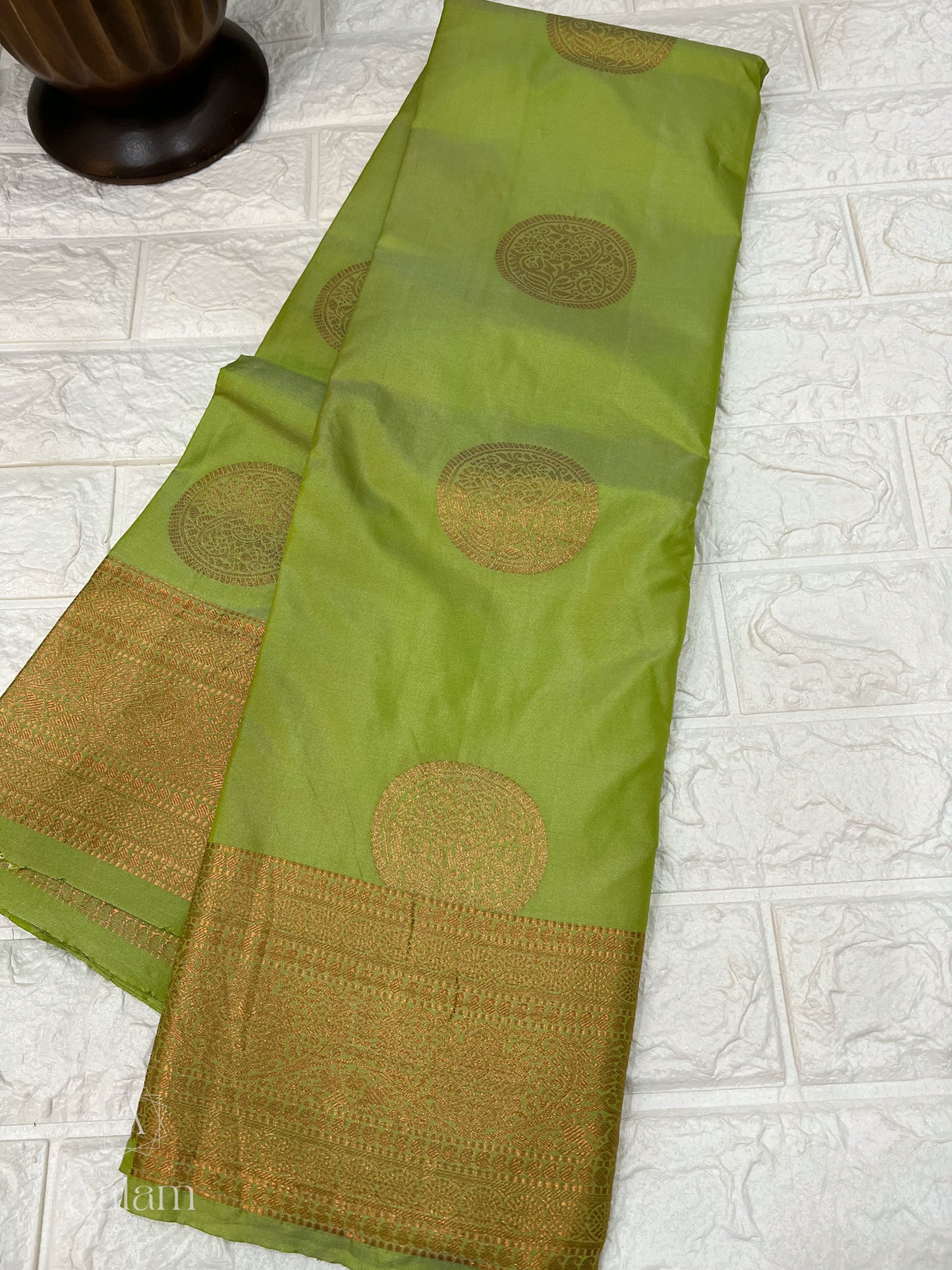 Soft Silk Saree - Green