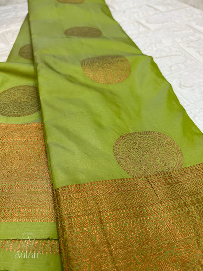 Soft Silk Saree - Green