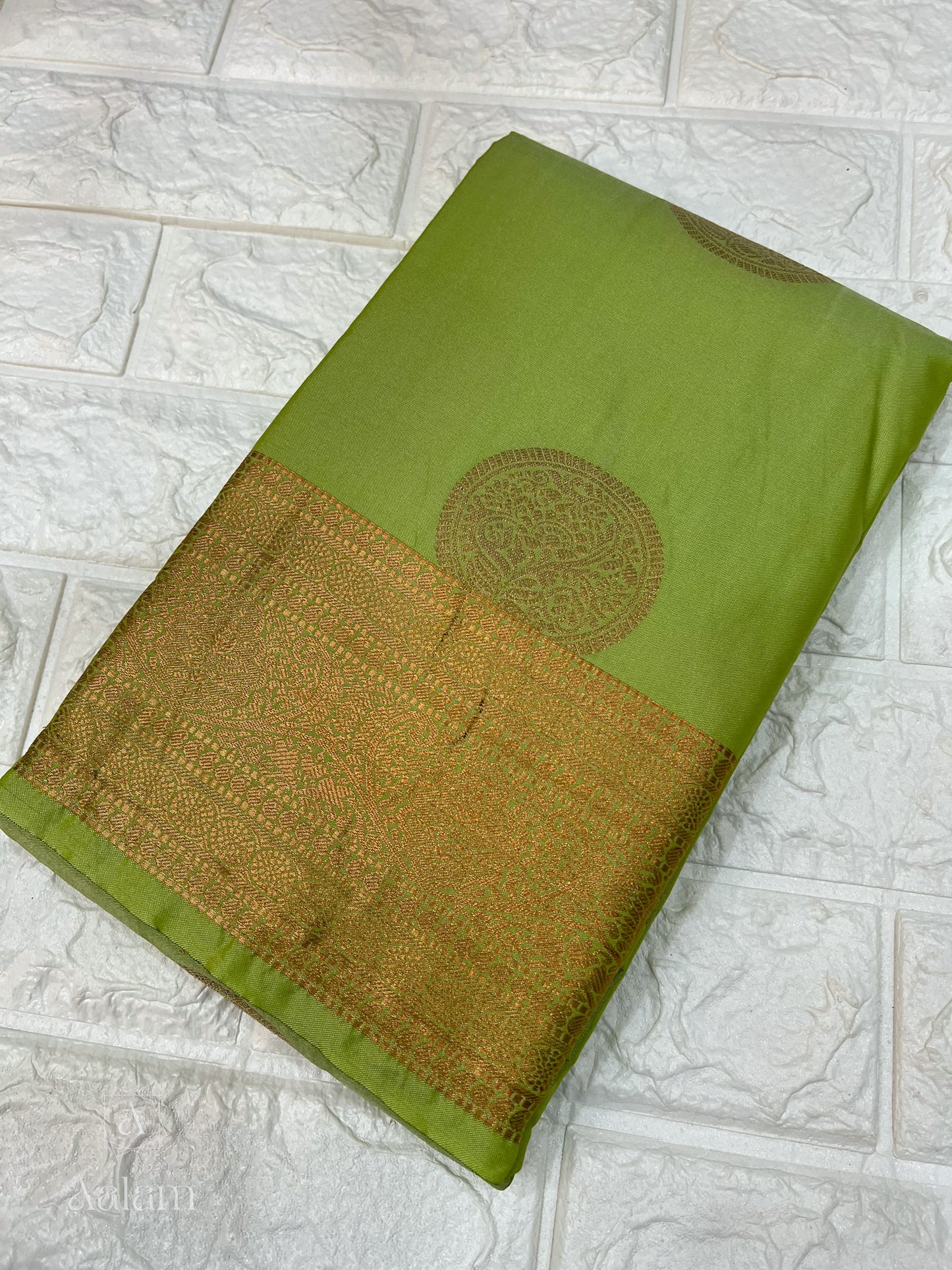 Soft Silk Saree - Green