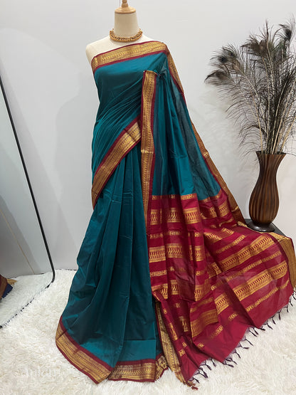 Madurai Silk Cotton - RamarPaachi&Kumkum