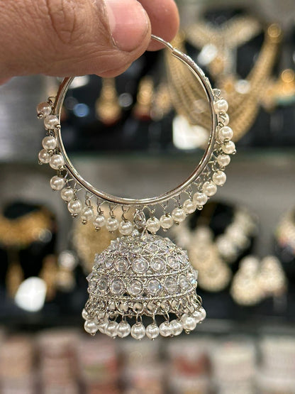 Hoop Jhumkas