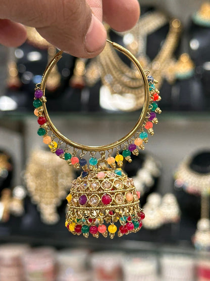 Hoop Jhumkas