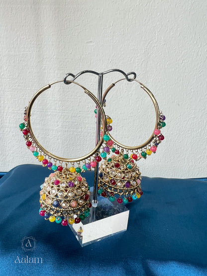 Hoop Jhumkas