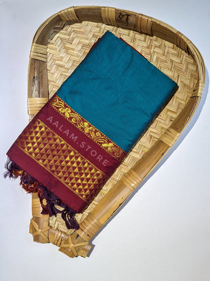 Madurai Silk Cotton - RamarPaachi&Maroon